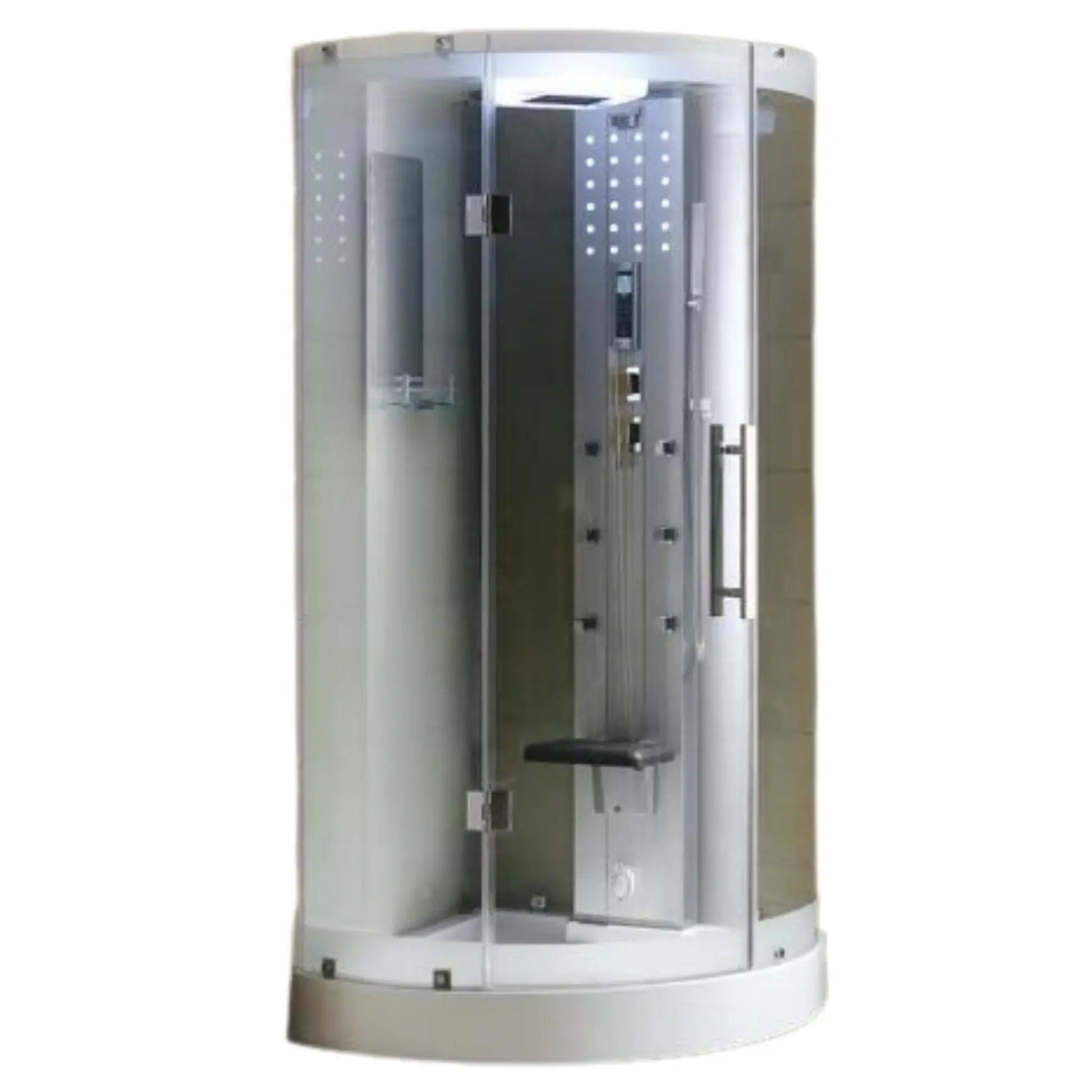 Mesa WS-302 Corner Steam Shower 38"L x 38"W x 85"H
