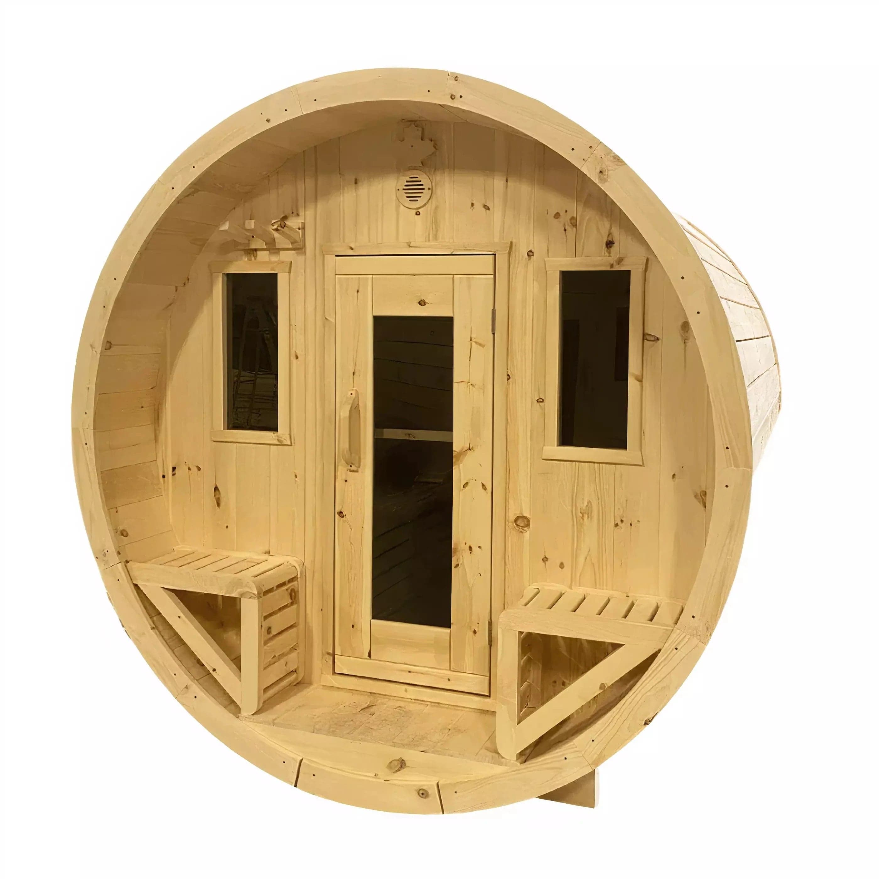 True North 4-6 Person 8' Long Barrel Sauna