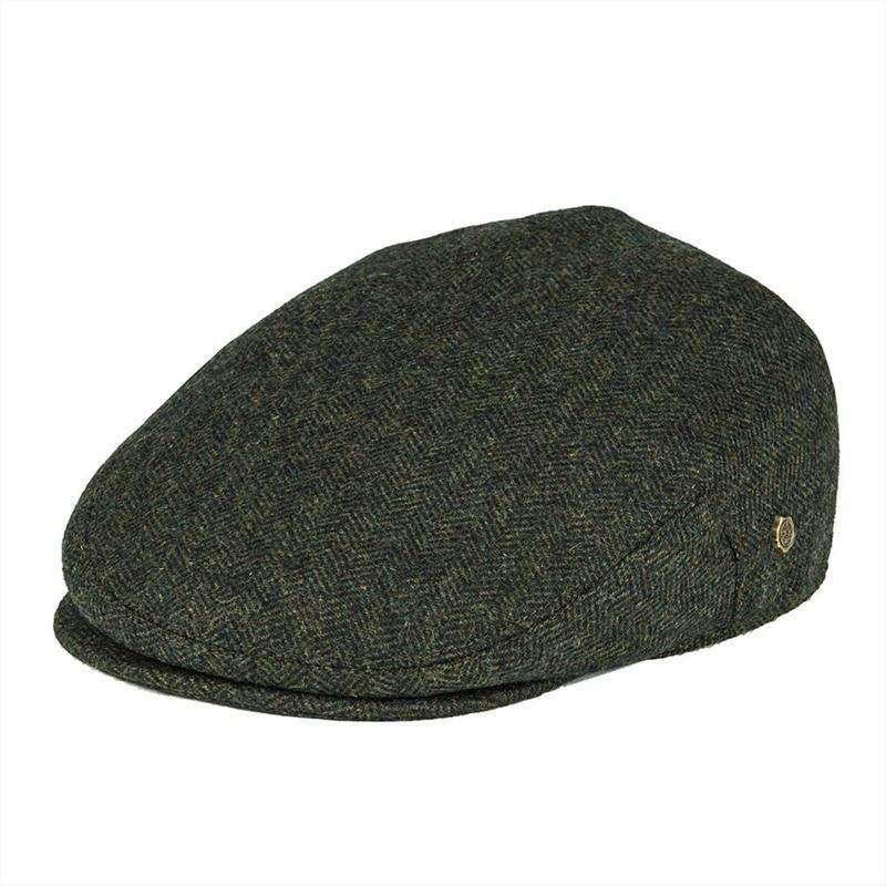 Woollen Herringbone Flat Cap | Gentleman Rules