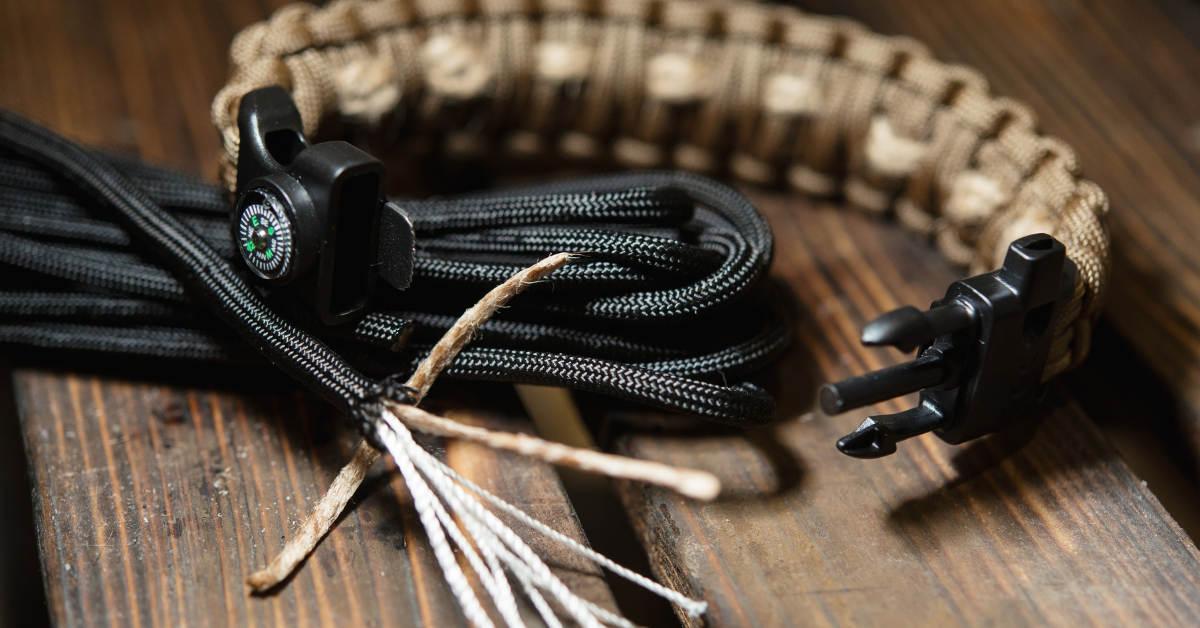 Double braided paracord bracelet 