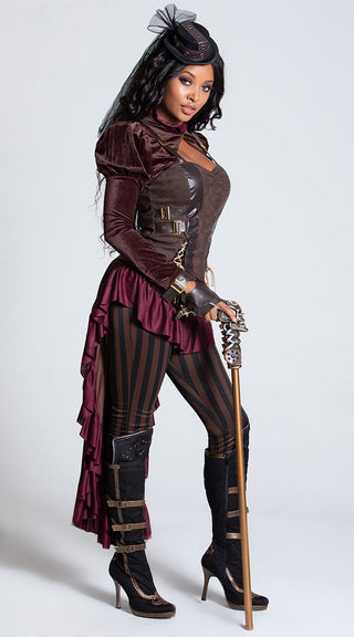 Victorian Steampunk Hottie Costume, Sexy Steampunk Costume, Sexy ...