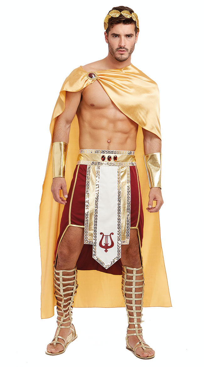Men's Prophetic Deity Costume, Men's Apollo God Costume - Yandy.com