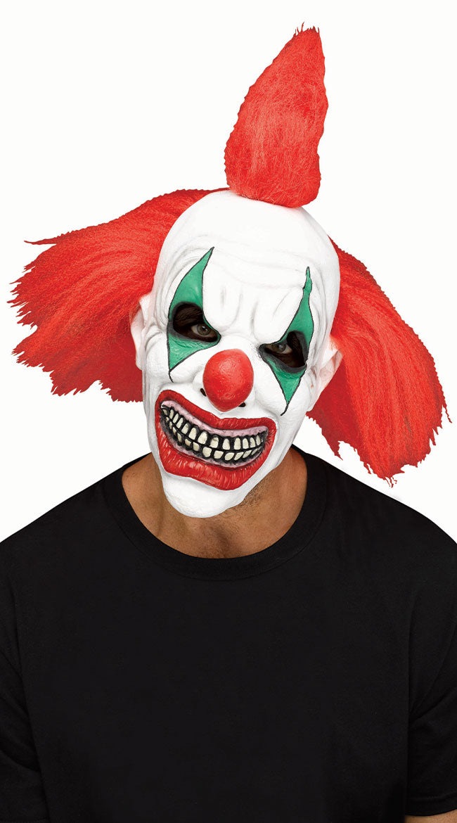 Red Hooligan Clown Mask, Costume Mask Accessory - Yandy.com