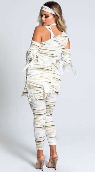 Who's Your Mummy Costume, Mummy Wrapped Bandage Costume - Yandy.com