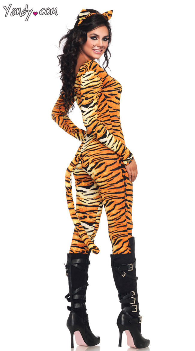 Wild Tigress Costume, Female Tiger Costume, Tiger Costume, Animal ...