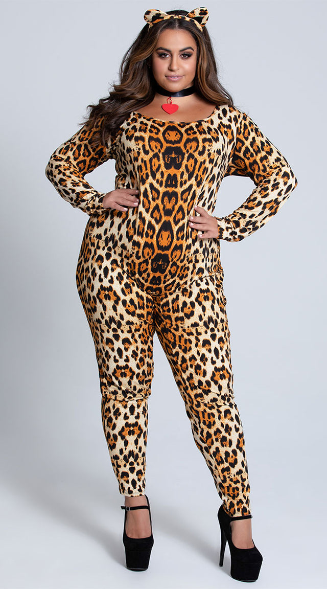 Plus Size Sexy Cougar Costume, Sexy Animal Costume - Yandy.com