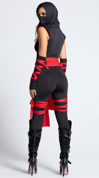 Deadly Ninja Costume, Womens Ninja Costume, Black Ninja Costume - Yandy.com