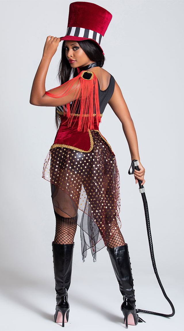 Daring Lion Tamer Costume Sexy Ringmaster Costume 4630