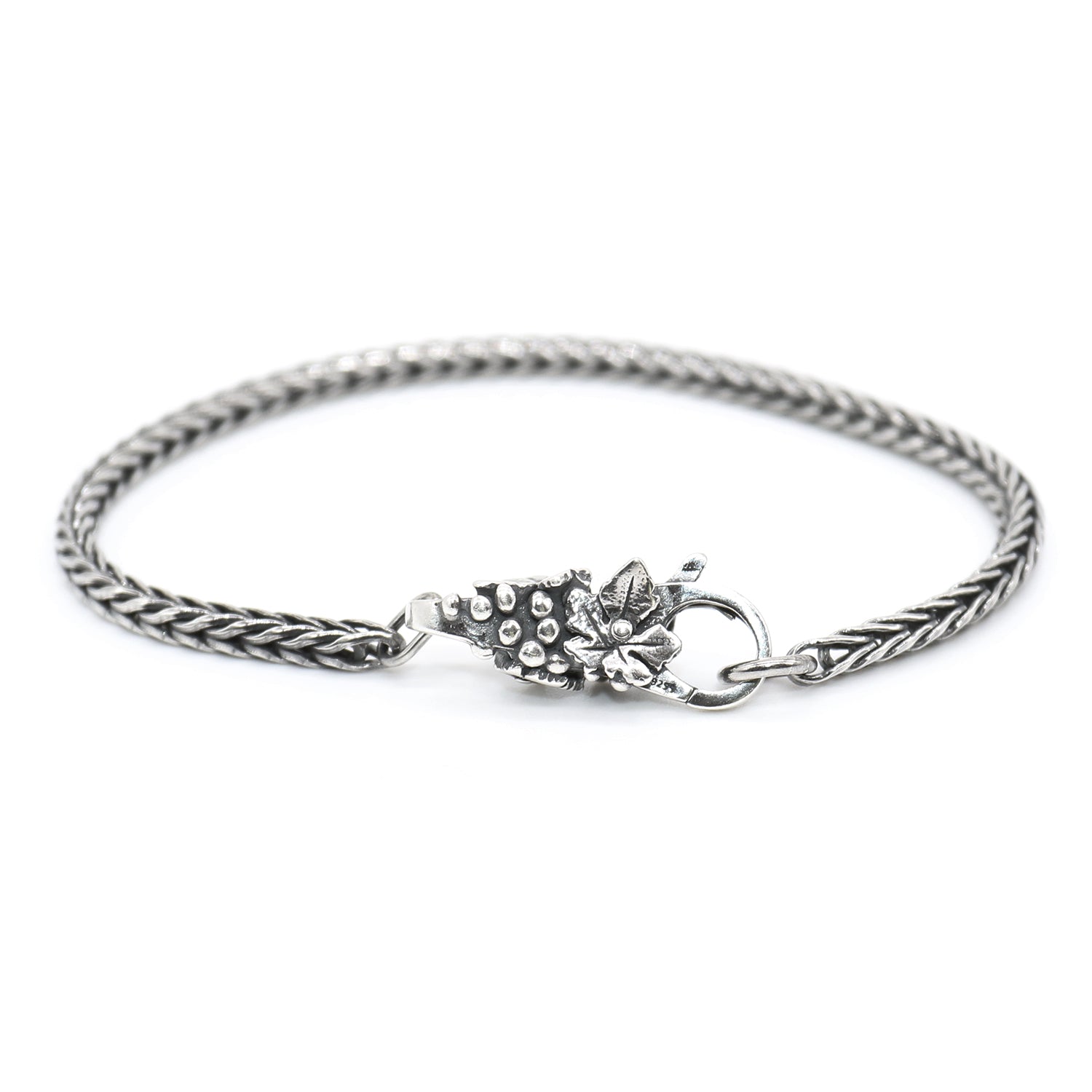 Sterling Silver Bracelet with Merriness Clasp