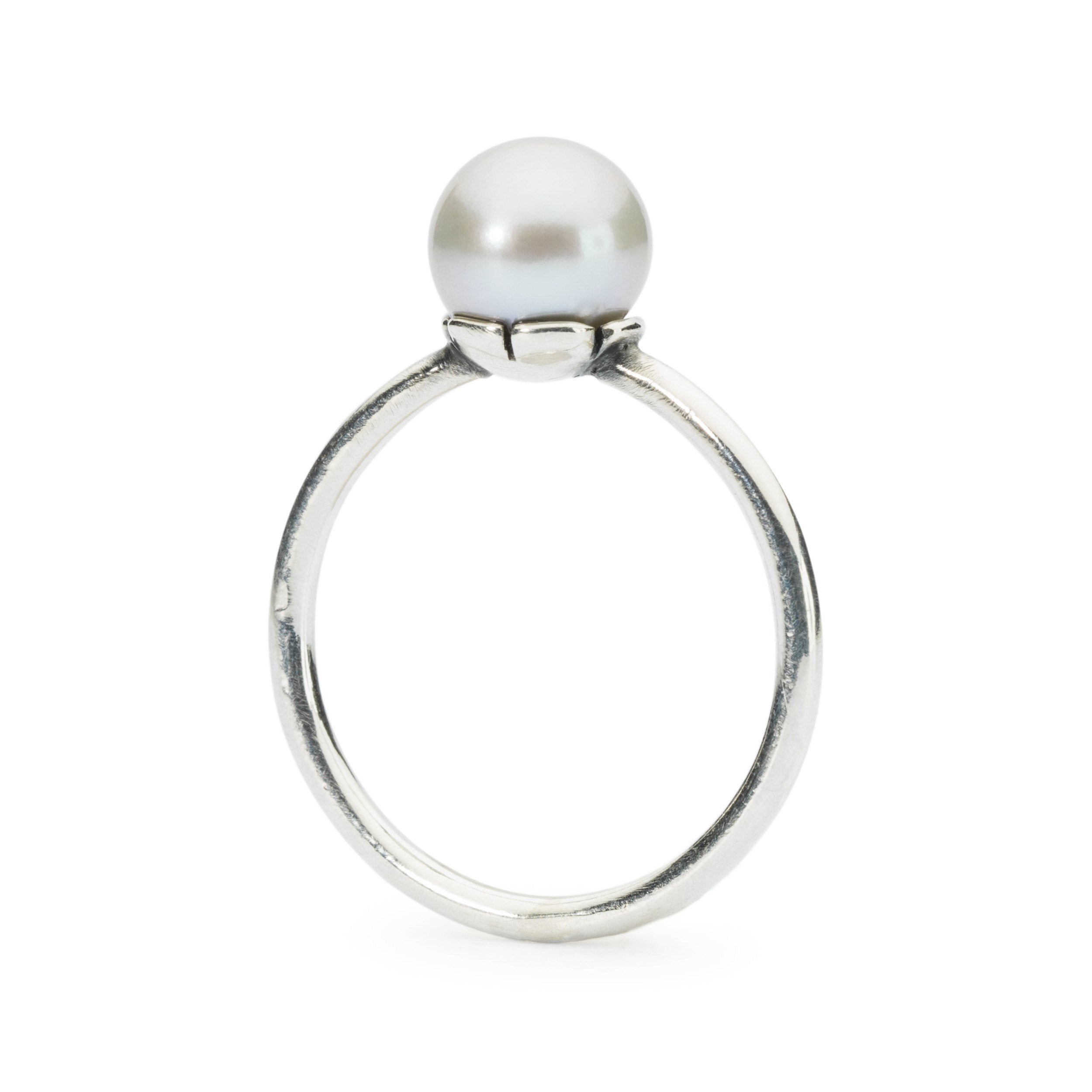 Grey Pearl Ring