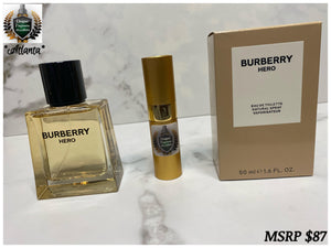 Burberry Hero- for Men – Designer Fragrances Miniatures