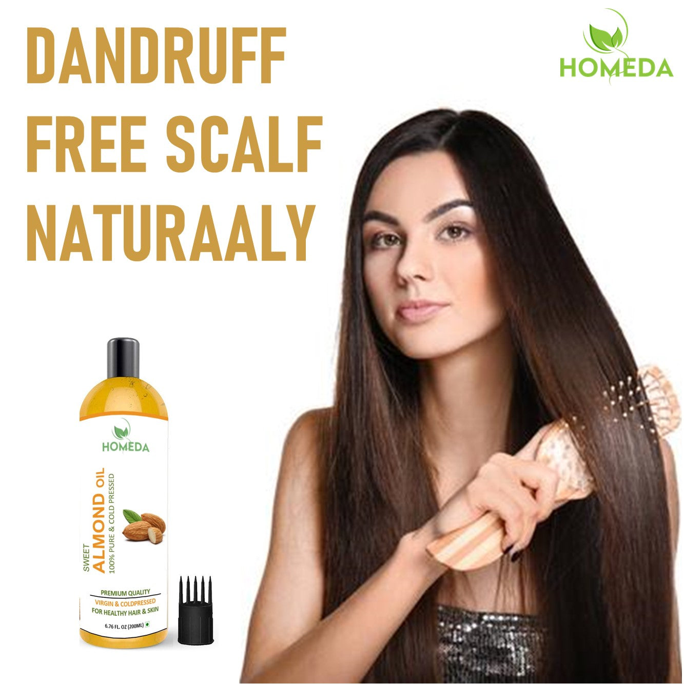 Hair Care Almond Oil 200ml  Jaldi