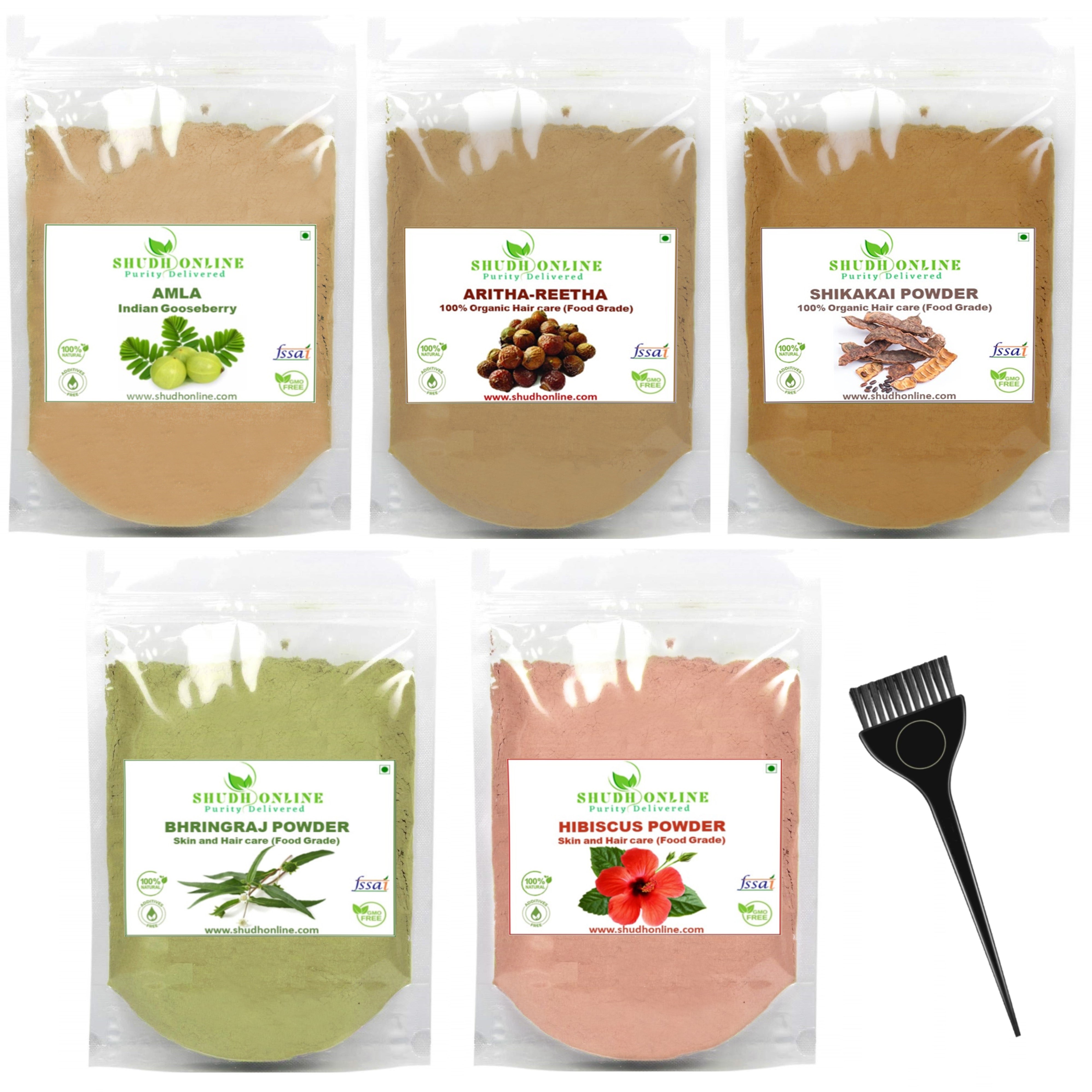 Alba 3in1  Shikakai Powder with Amla  Reetha  alba