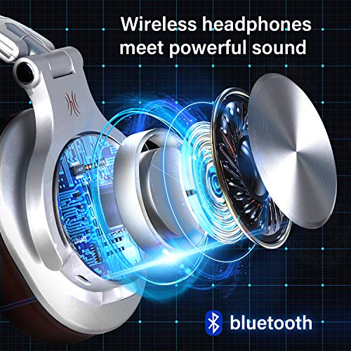 Casque Bluetooth 50 Heures Dautonomie Oneodio A70 Casque Audio Sans F 