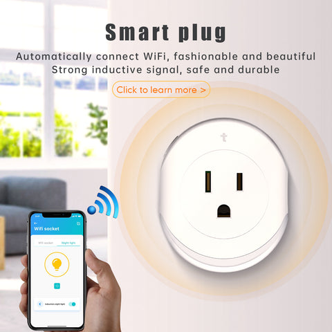 Smart Wi-Fi Plug with Night Light