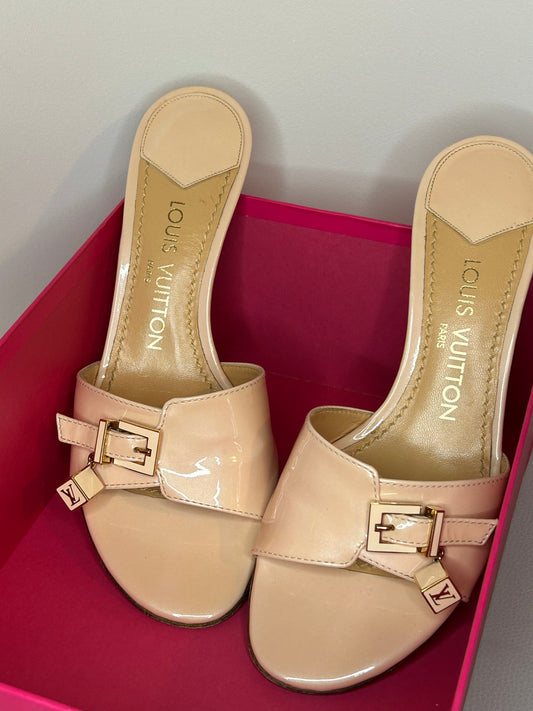 Louis Vuitton Mules - Aurelie Open Toe Mule