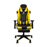 Silla Gamer Amarilla con Reposapiés 