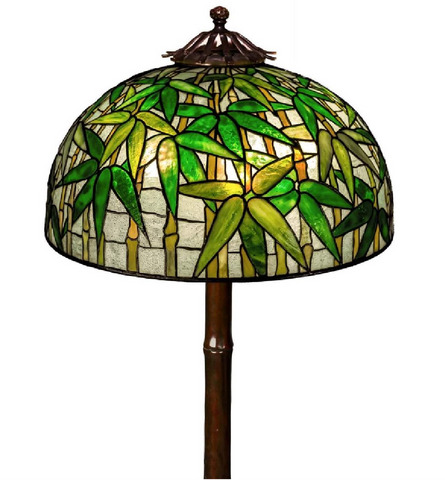 Bamboo-Tiffany-Floor-Lamp