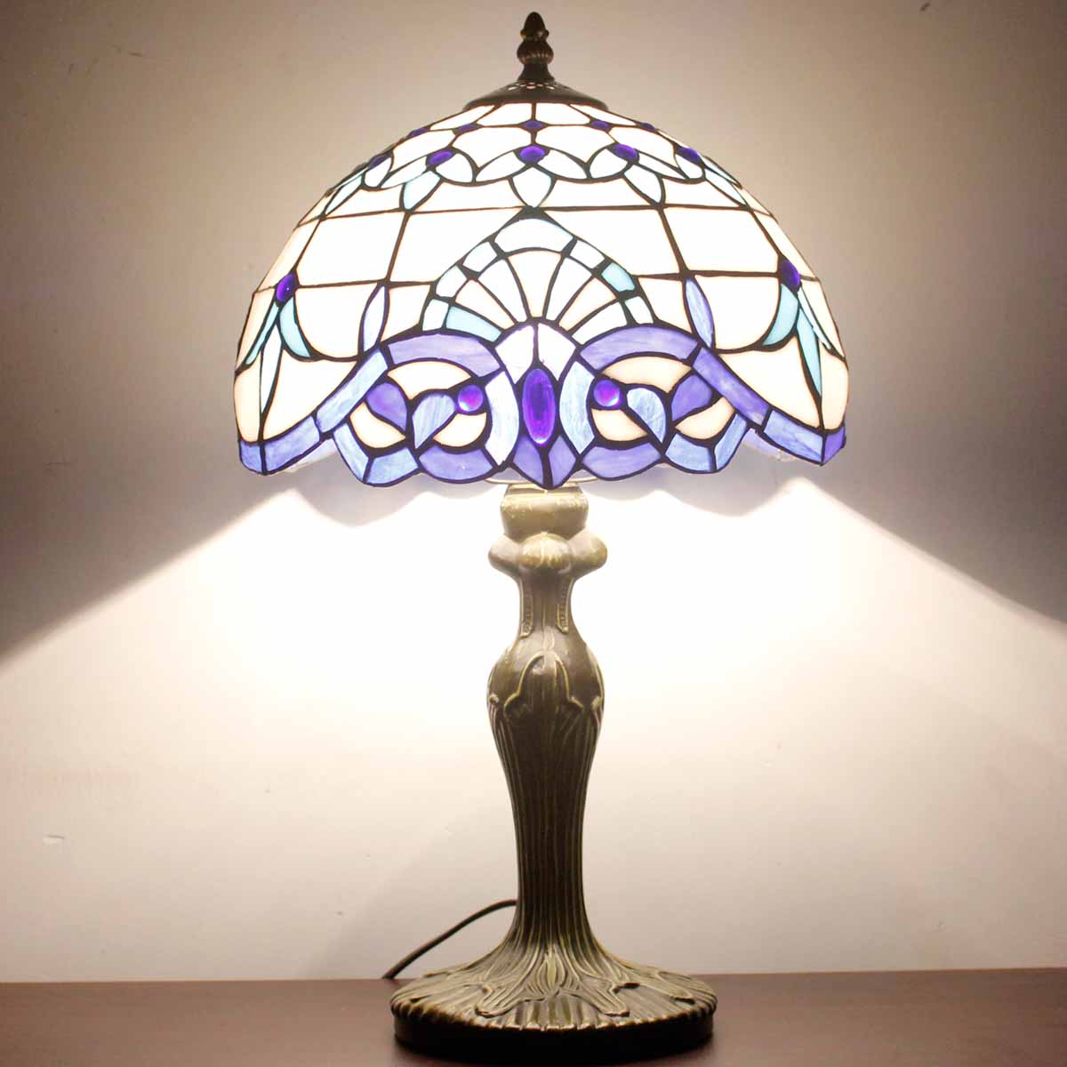 Werfactory® Tiffany Table Lamp 12 Inch