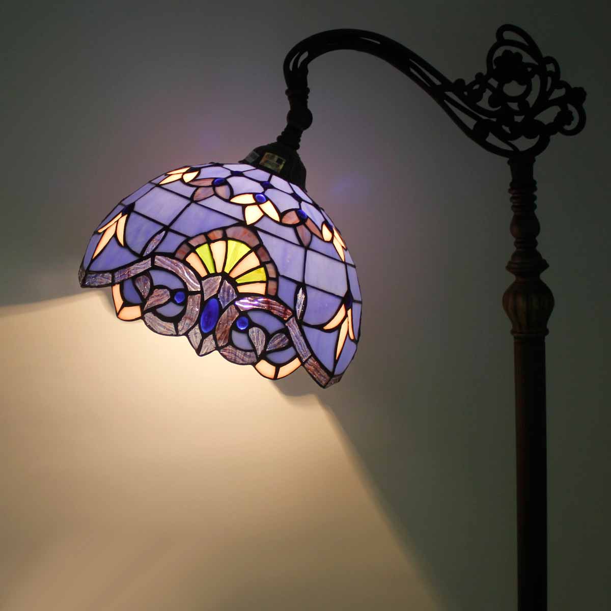 Werfactory® Tiffany Floor Lamp 12 Inch