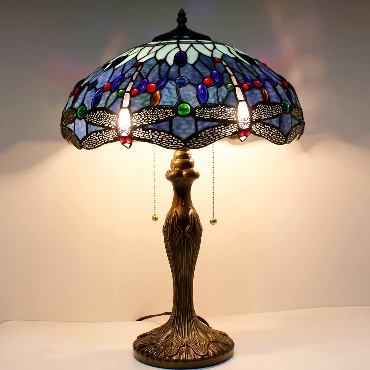 Werfactory® Tiffany Table Lamp 16 Inch