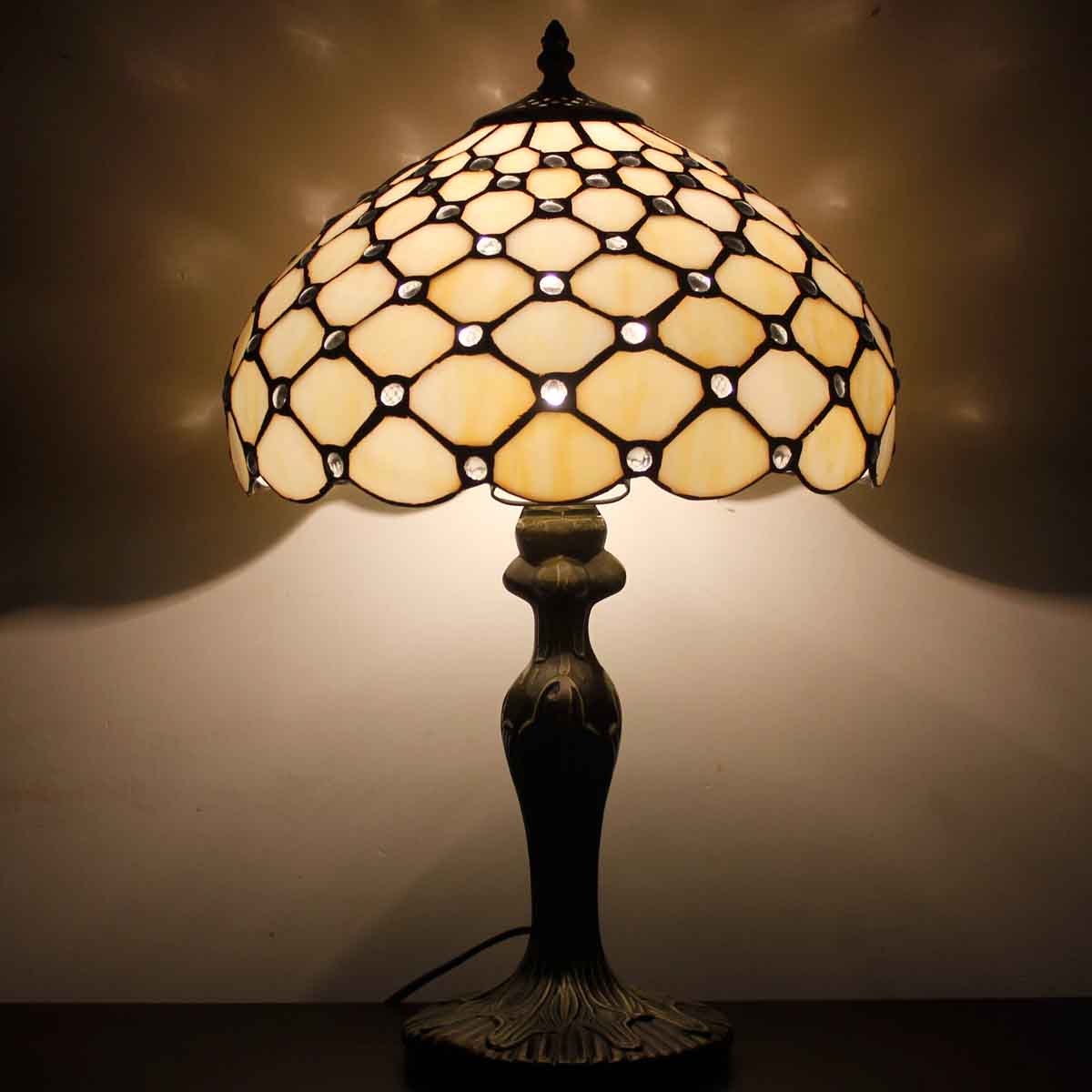 Werfactory® Tiffany Table Lamp 12 Inch