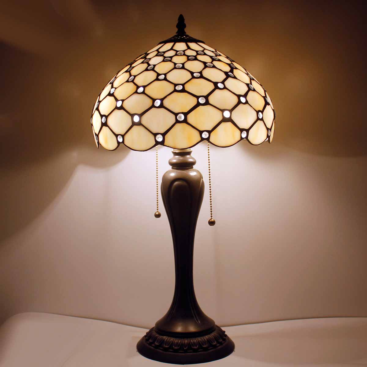 Werfactory® Tiffany Table Lamp 12 Inch