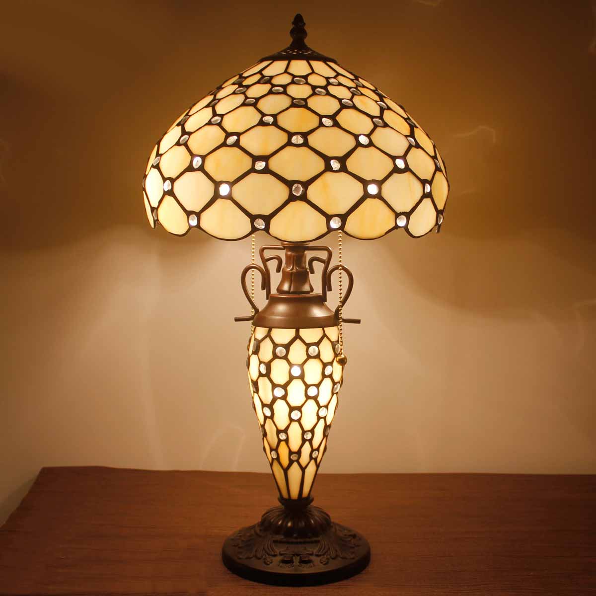 Werfactory® Tiffany Table Lamp 12 Inch