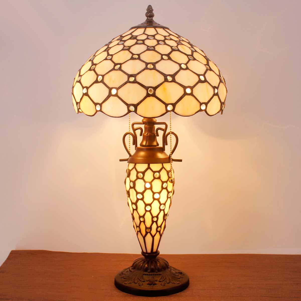 Werfactory® Tiffany Table Lamp 12 Inch