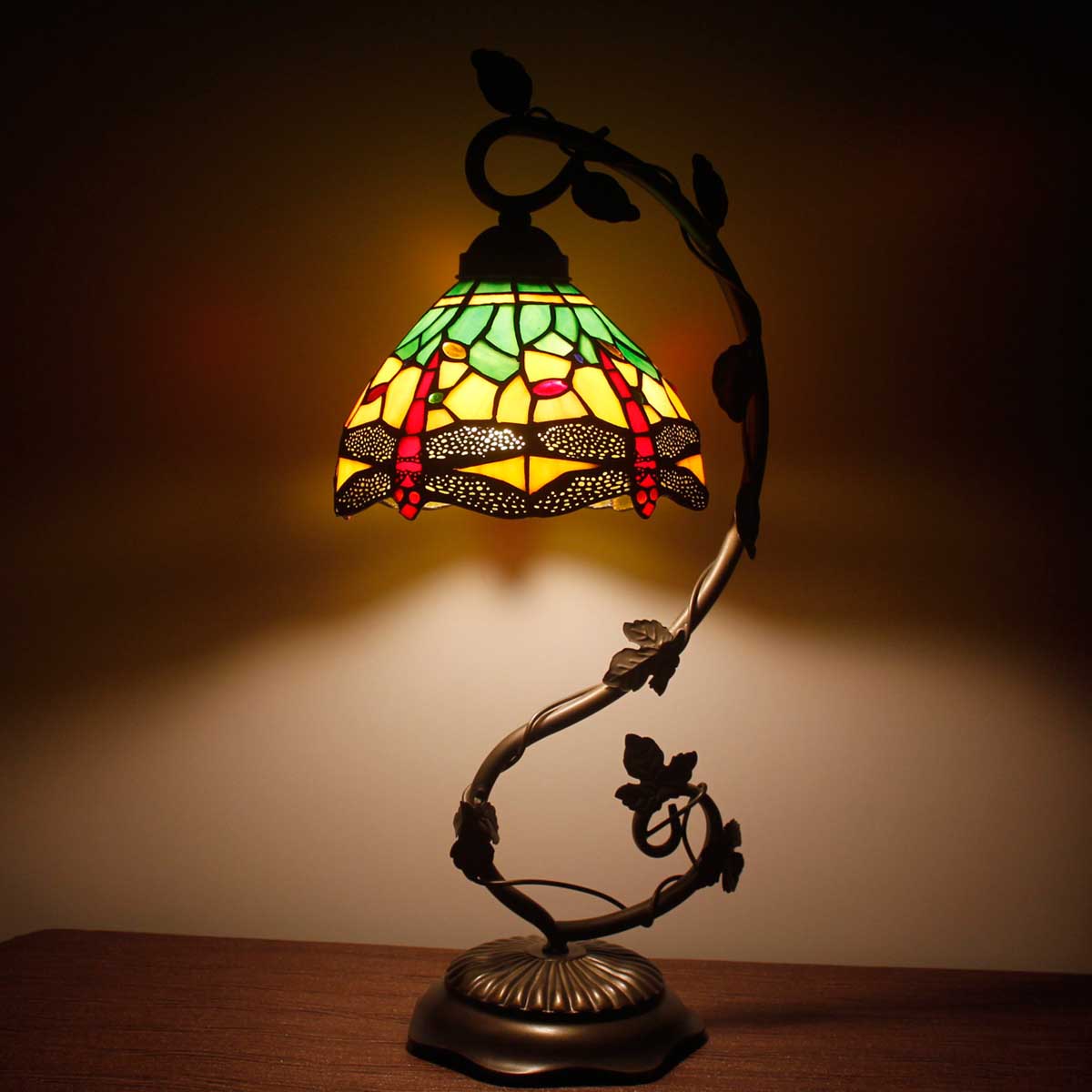 Werfactory® Tiffany Table Lamp 8 Inch