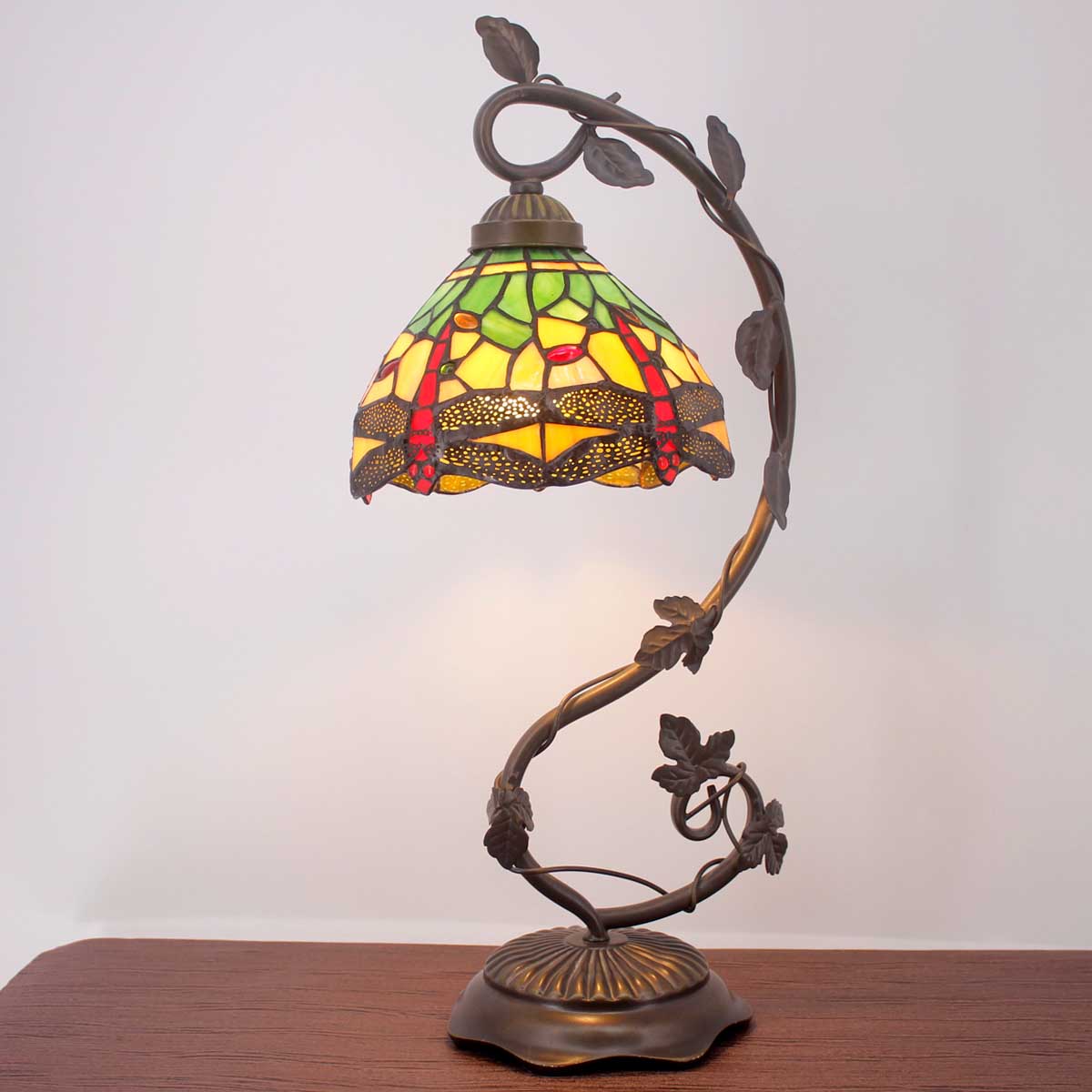 Werfactory® Tiffany Table Lamp 8 Inch