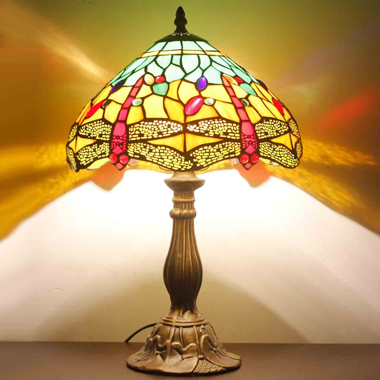 Werfactory® Tiffany Table Lamp 12 Inch