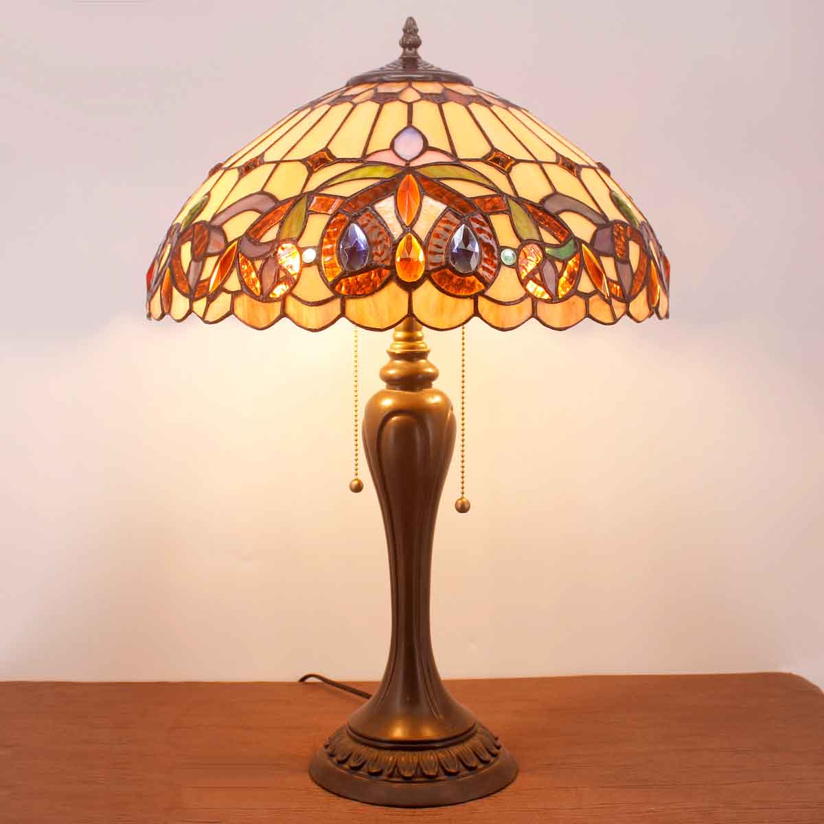 Werfactory® Tiffany Table Lamp 16 Inch