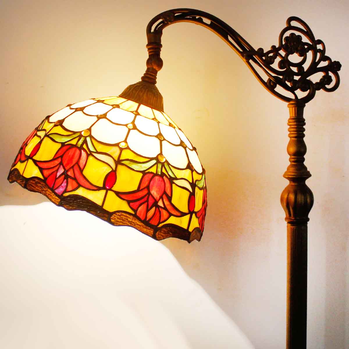 Werfactory® Tiffany Floor Lamp 12 Inch