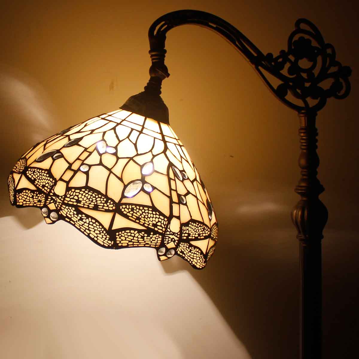 Werfactory® Tiffany Floor Lamp 12 Inch