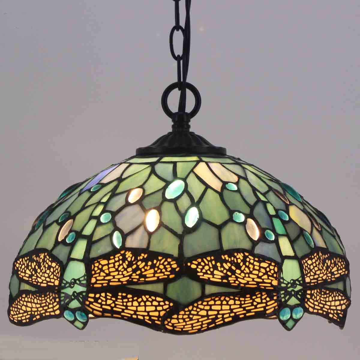 Werfactory® Tiffany Pendant Lamp 12 Inch