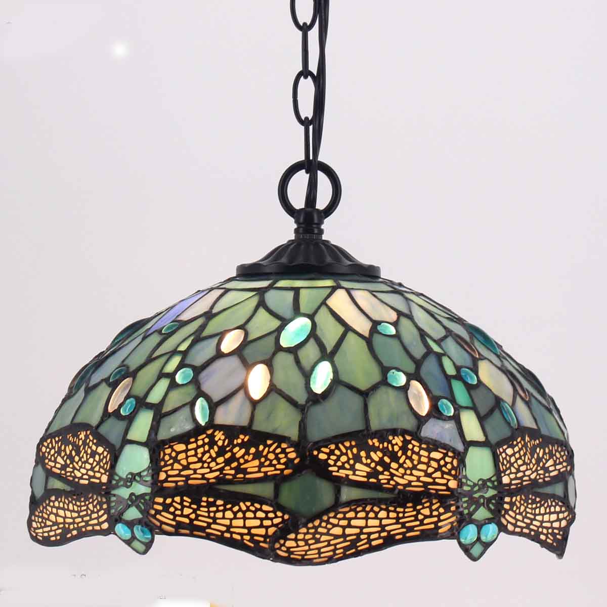 Werfactory® Tiffany Pendant Lamp 12 Inch