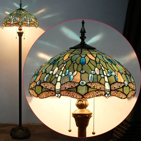 Standing Tiffany Lamp