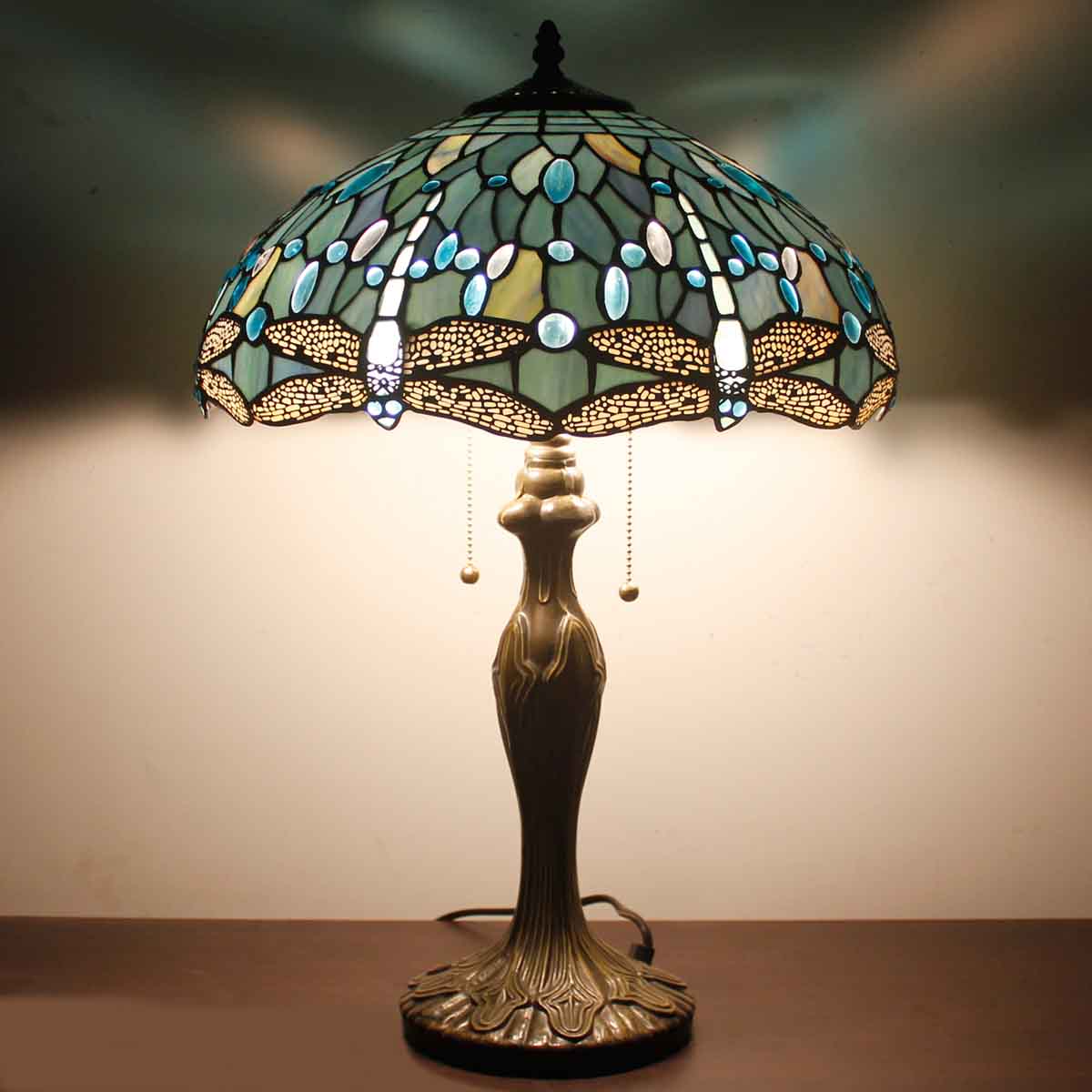 Werfactory® Tiffany Table Lamp 16 Inch