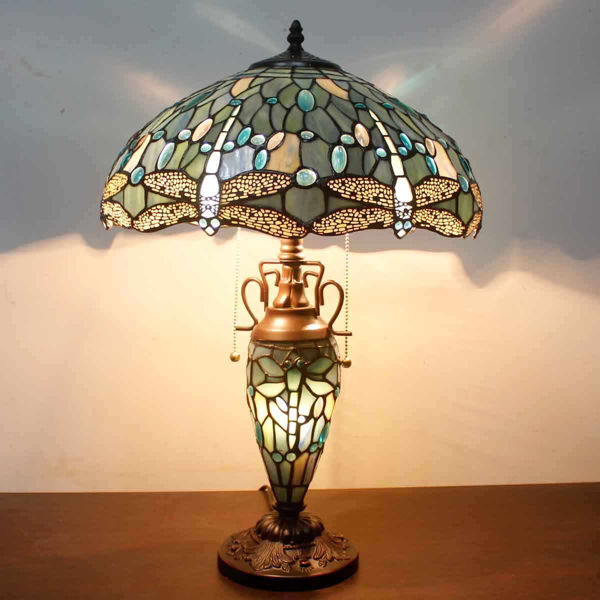 Werfactory® Tiffany Table Lamp 16 Inch