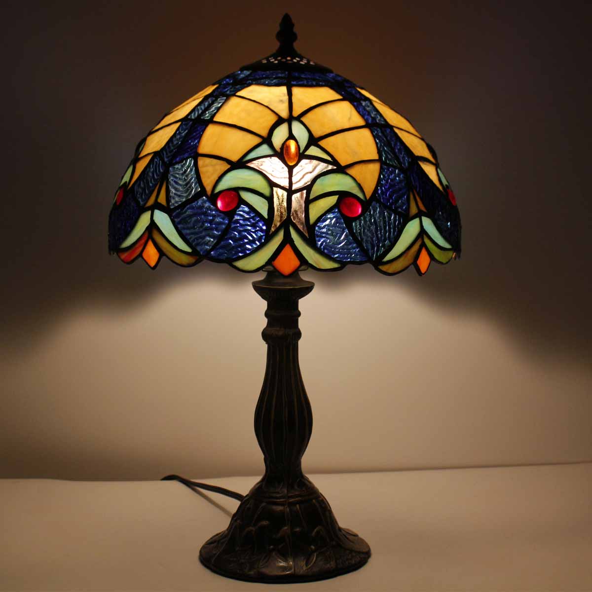 Werfactory® Tiffany Table Lamp 12 Inch