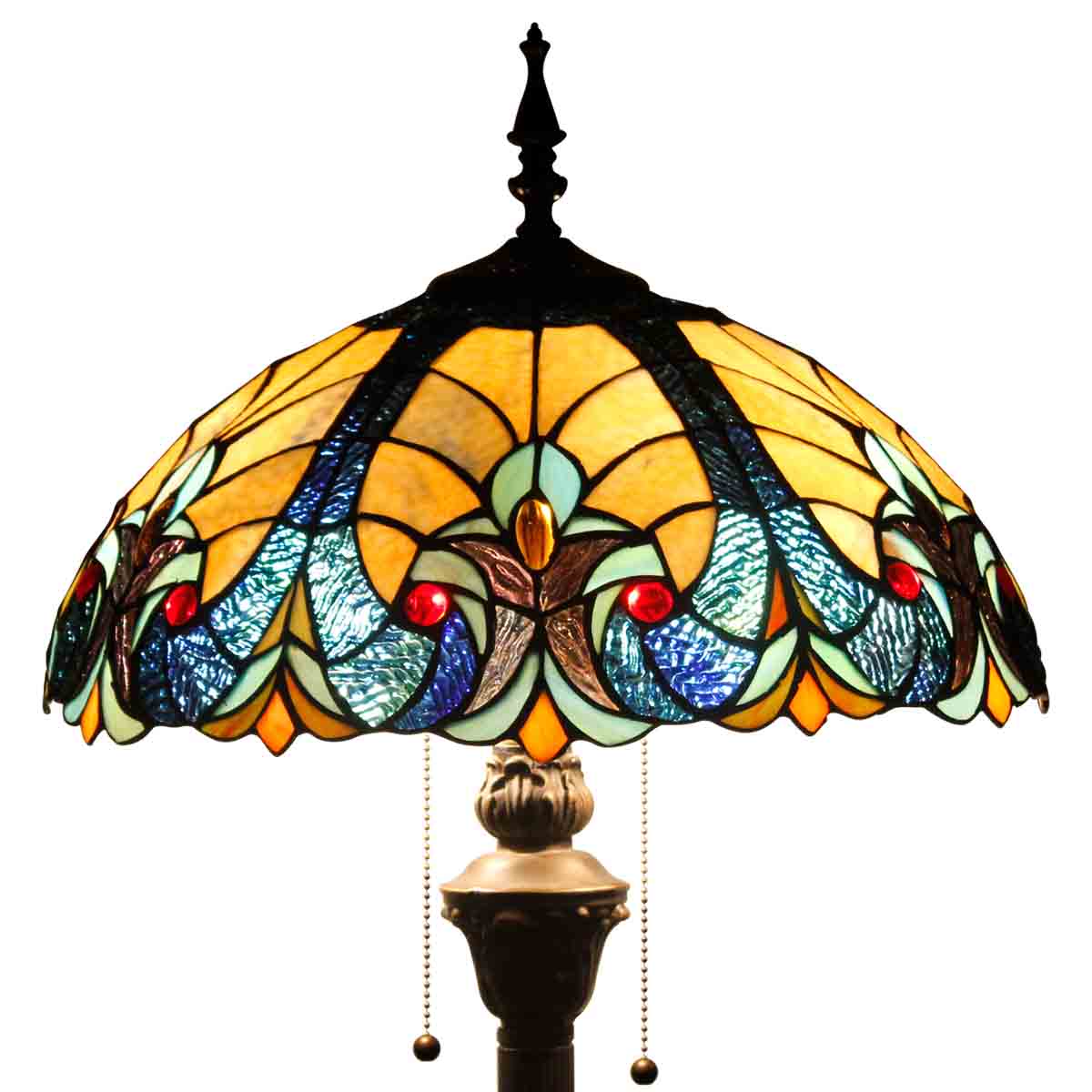 Werfactory® Tiffany Floor Lamp 16 Inch