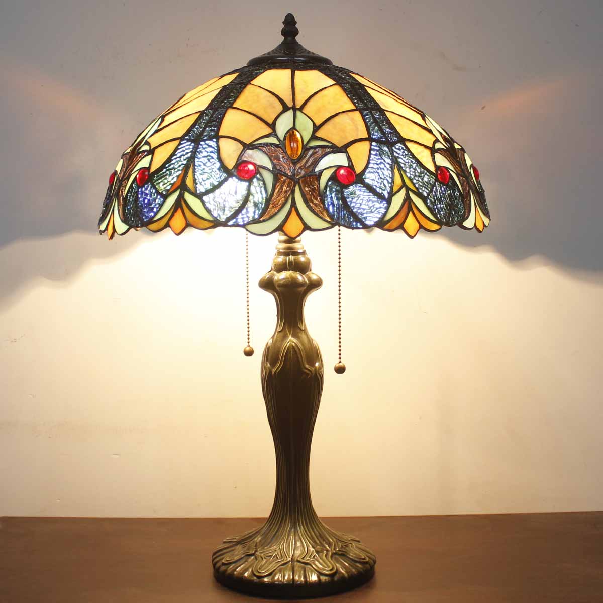 Werfactory® Tiffany Table Lamp 16 Inch