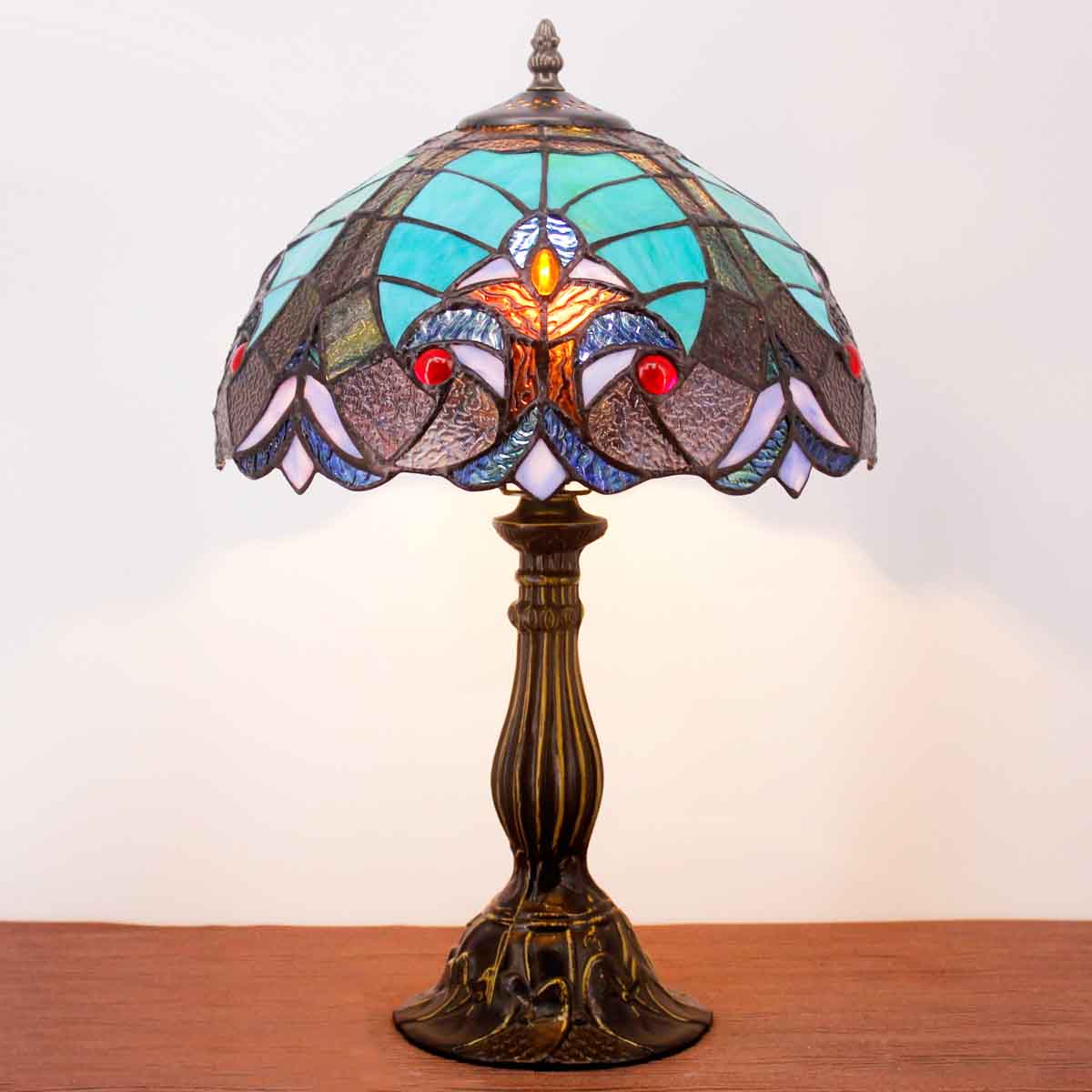 Werfactory® Tiffany Table Lamp 12 Inch