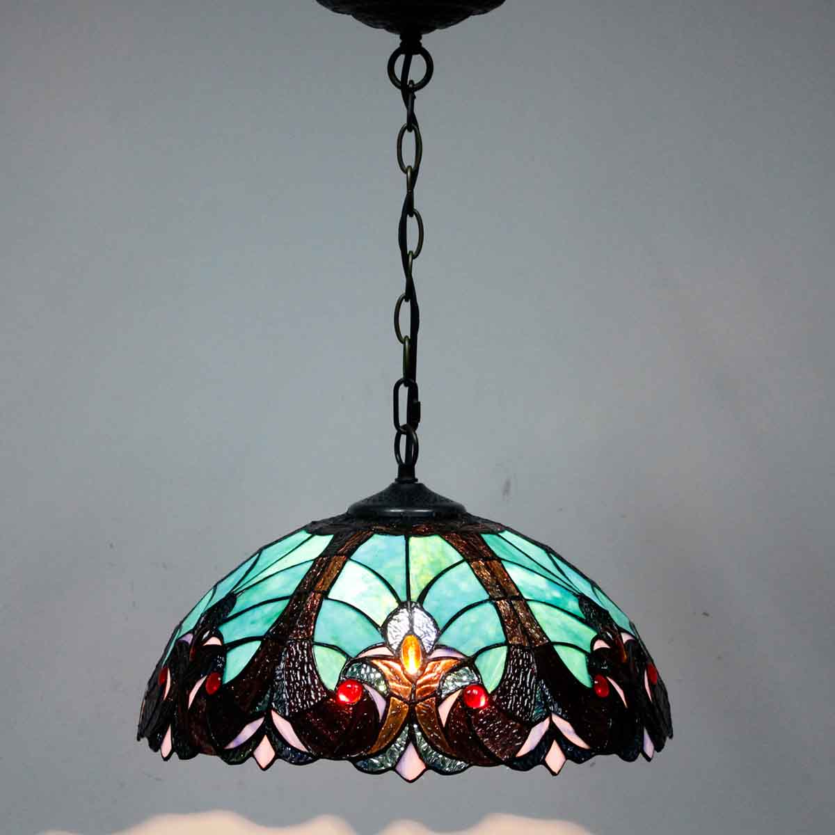 Werfactory® Tiffany Pendant Lamp 16 Inch