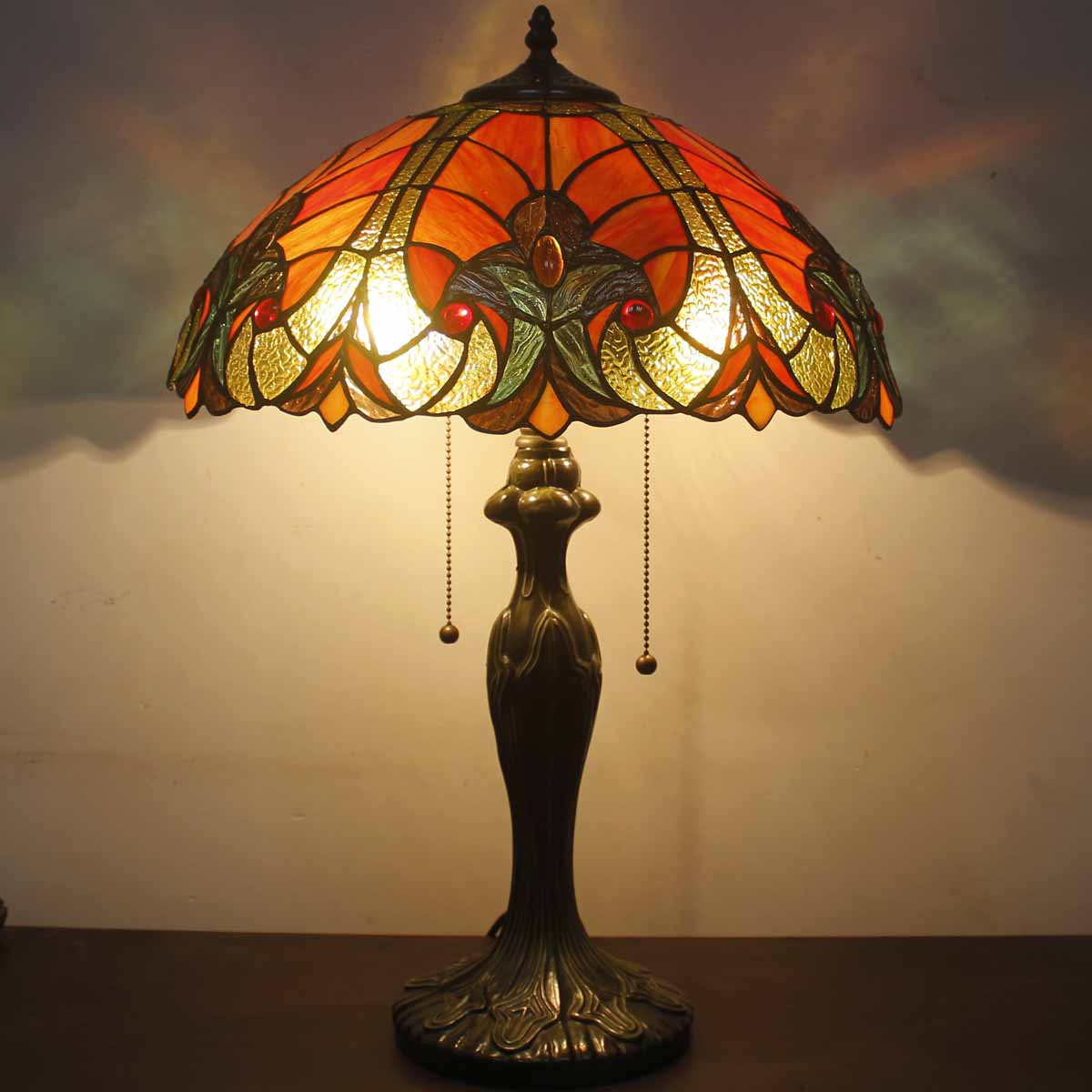 Werfactory® Tiffany Table Lamp 16 Inch