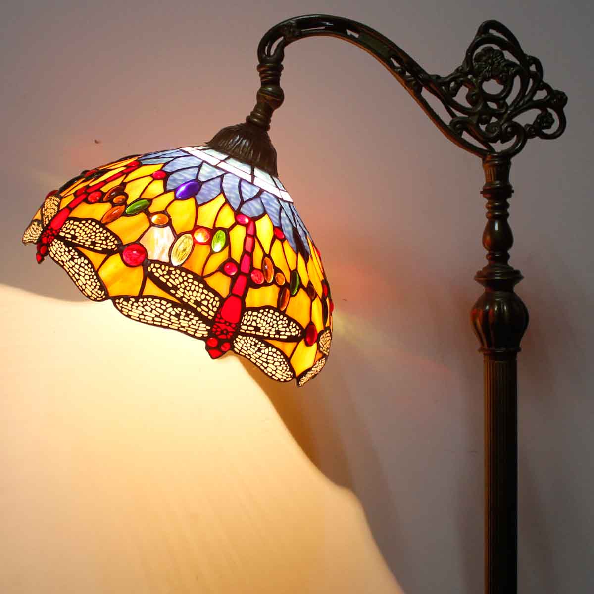 Werfactory® Tiffany Floor Lamp 12 Inch