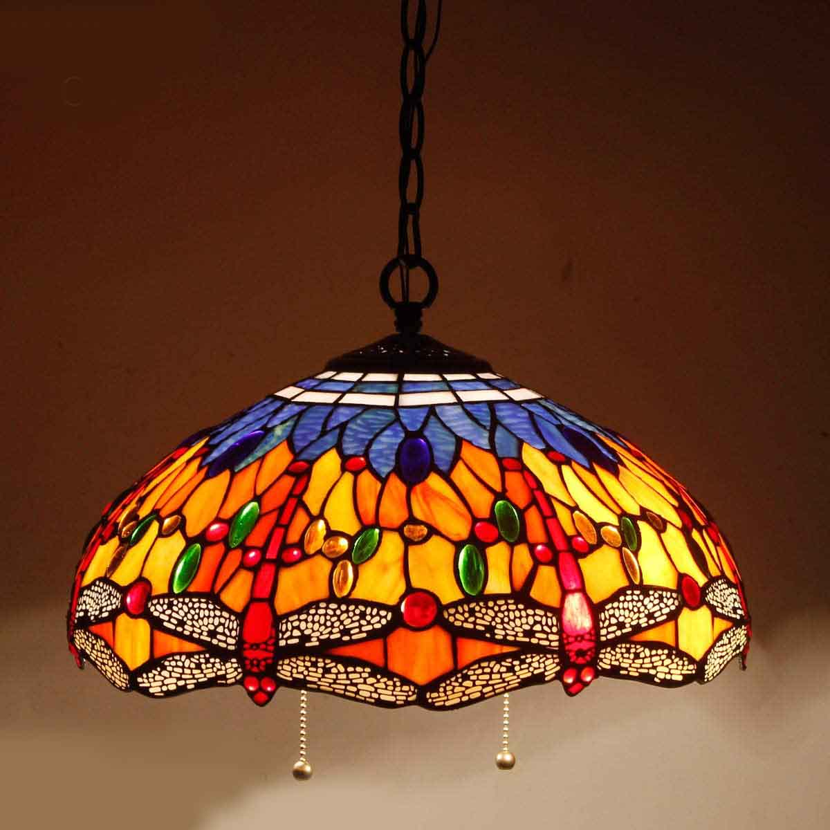 Werfactory® Tiffany Pendant Lamp 16 Inch