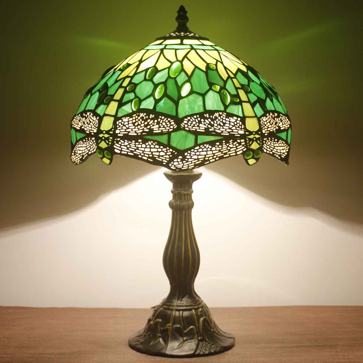 Werfactory® Tiffany Table Lamp 12 Inch