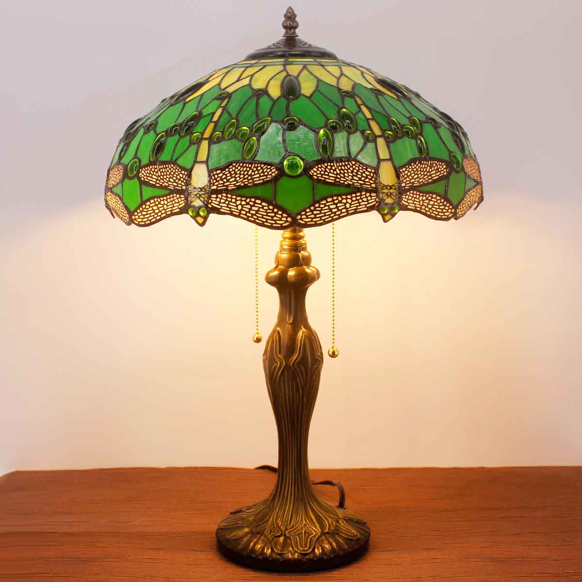 Werfactory® Tiffany Table Lamp 15 Inch